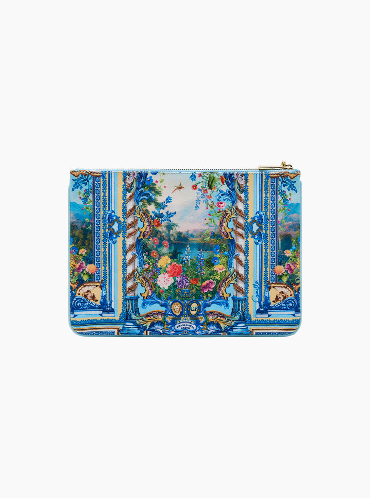 SMALL CANVAS CLUTCH CAMDEN MOON main image 1