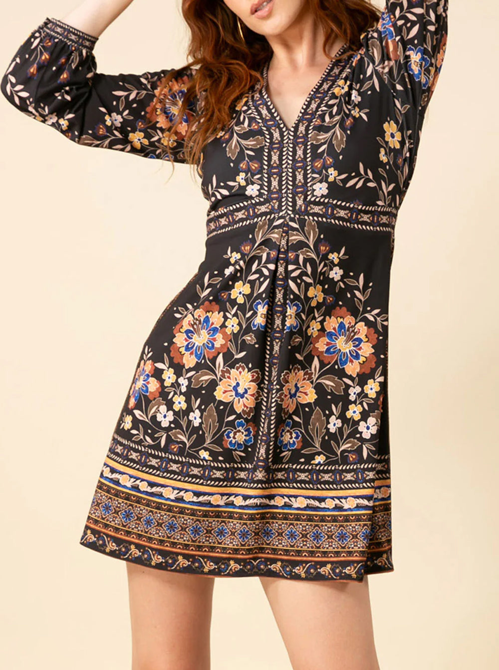 Nayeli Jersey Dress - Black  HEM Store