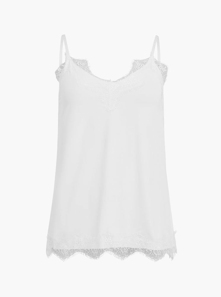 CC Heart Lace Top - Off White