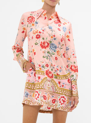 Mini Shirt Dress - Majestic Milla
