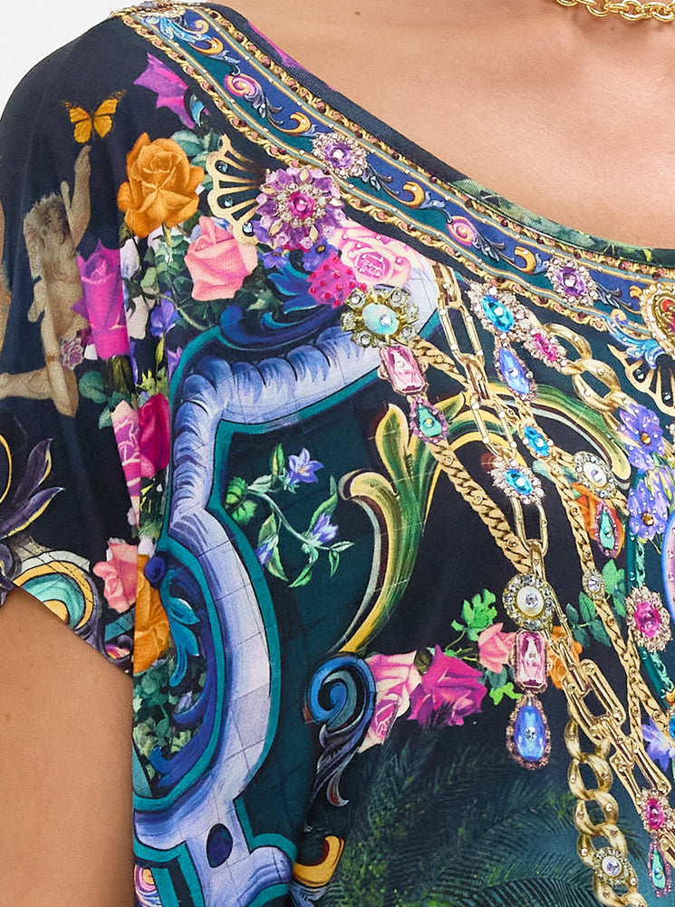 Loose Fit Tee - Basked In Baroque