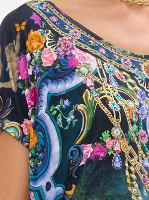 Loose Fit Tee - Basked In Baroque