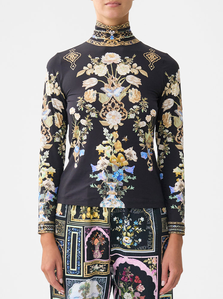 Jersey Turtleneck - Ottoman Elegance