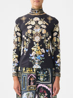 Jersey Turtleneck - Ottoman Elegance