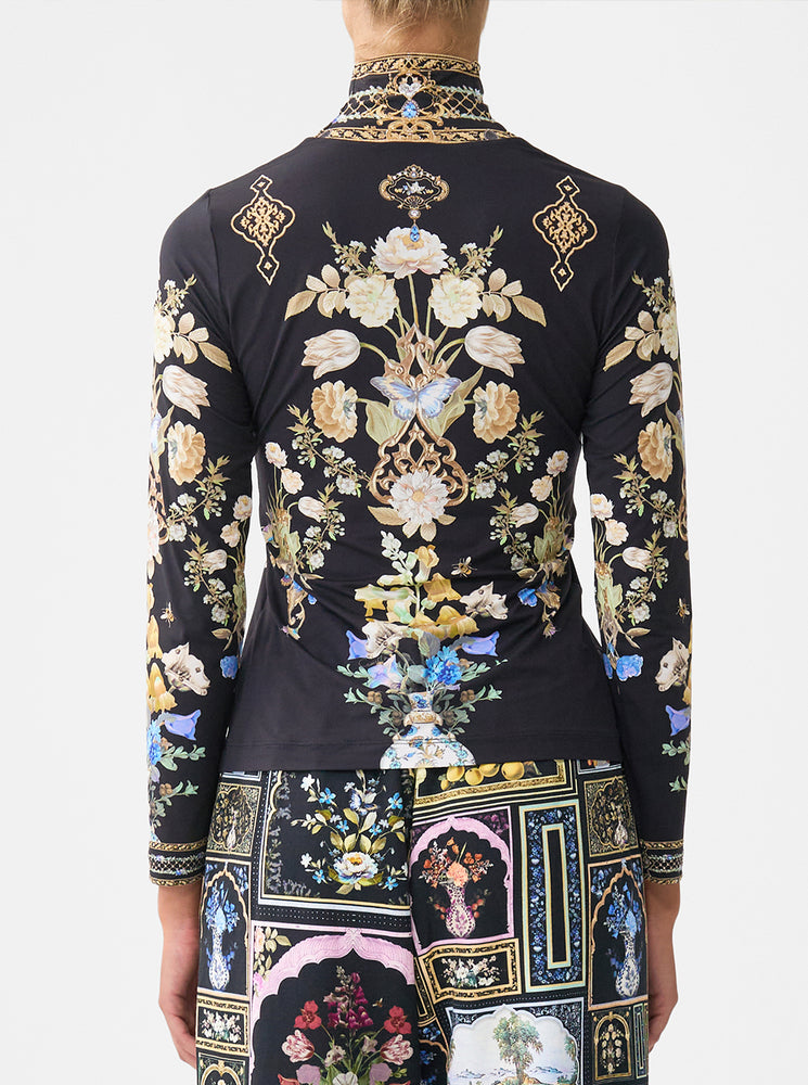 Jersey Turtleneck - Ottoman Elegance