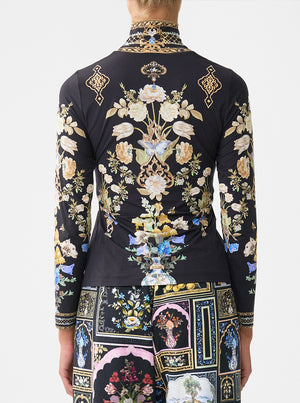 Jersey Turtleneck - Ottoman Elegance