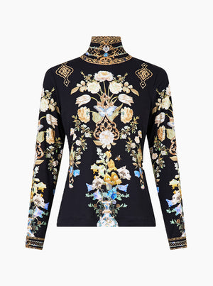 Jersey Turtleneck - Ottoman Elegance