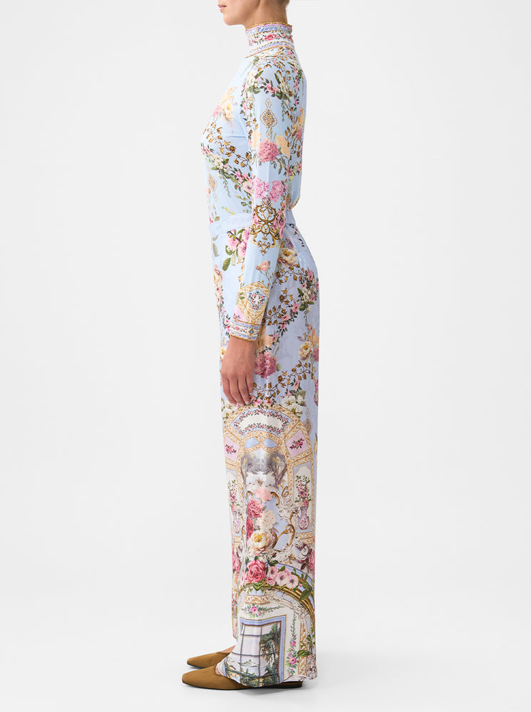 Jersey Turtleneck - Tiled In Time