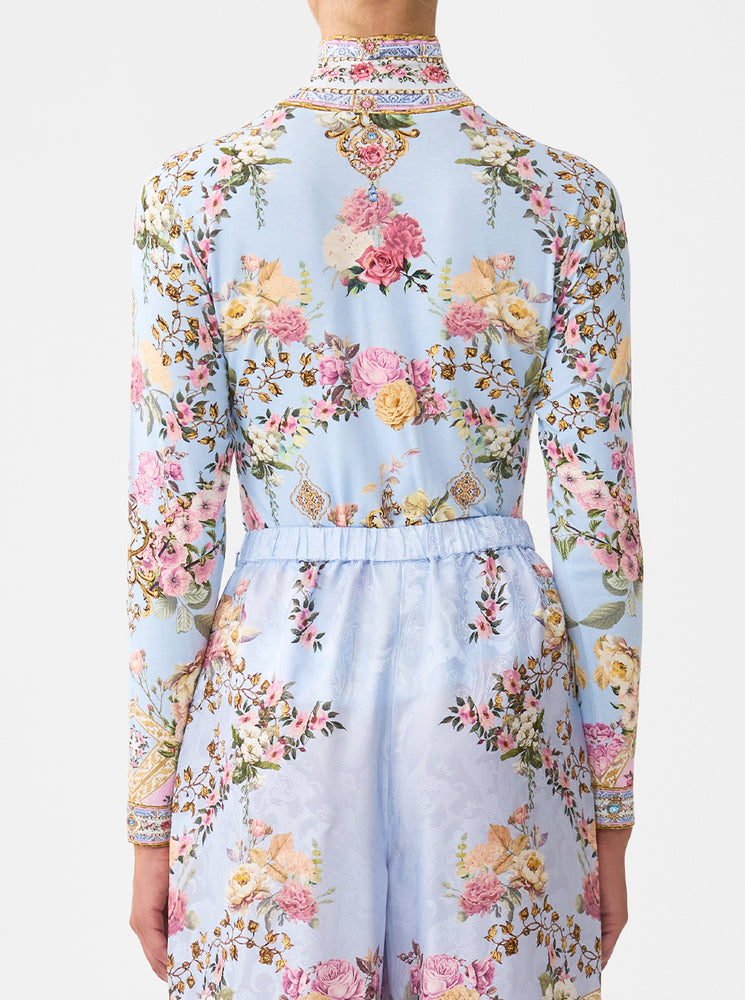Jersey Turtleneck - Tiled In Time