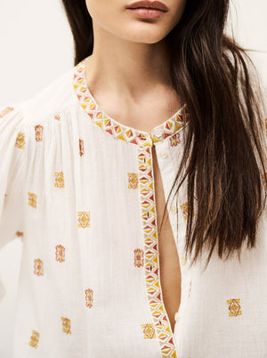 Daphne Shirt - Ecru