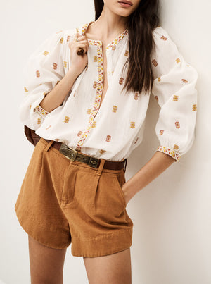 Daphne Shirt - Ecru