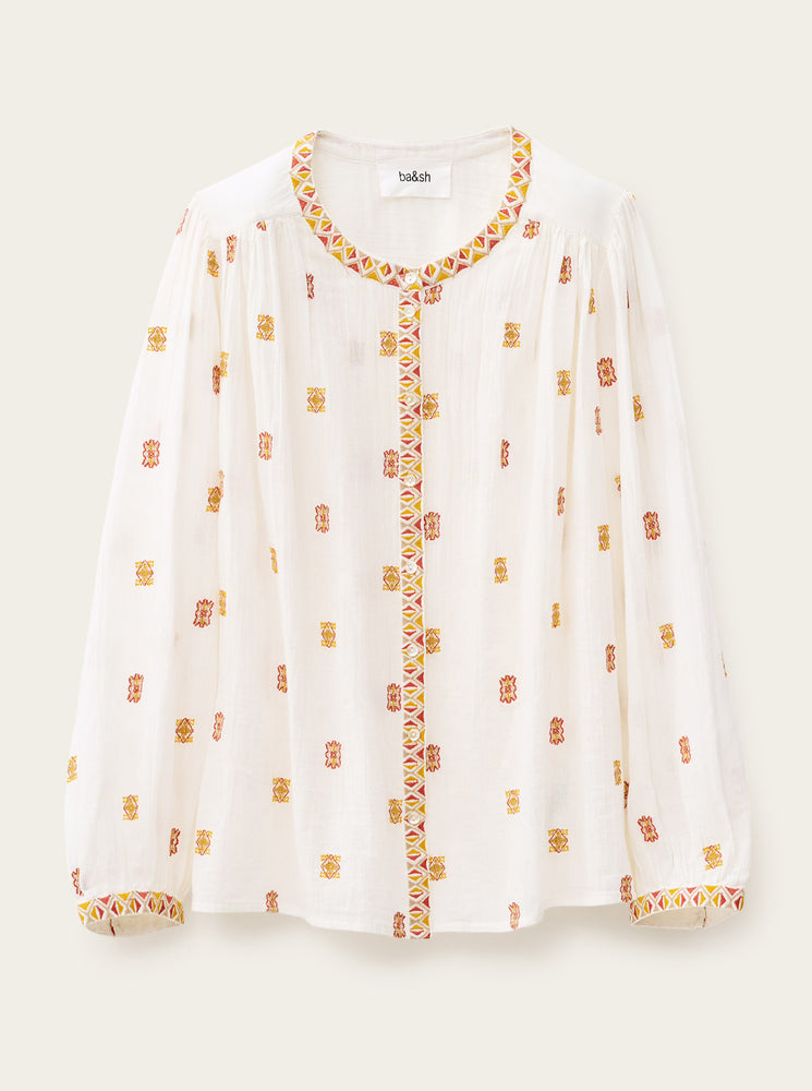 Daphne Shirt - Ecru