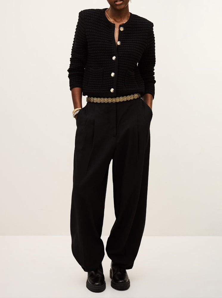 Gaspard Cardigan - Black
