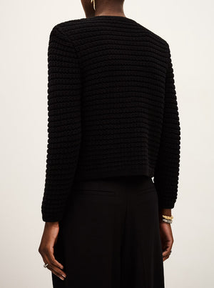 Gaspard Cardigan - Black