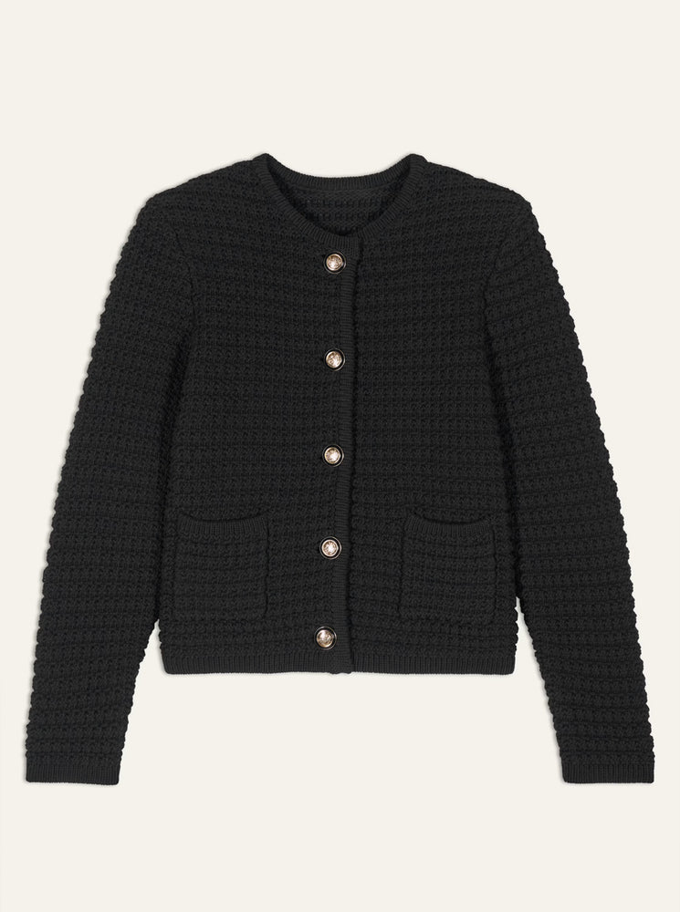 Gaspard Cardigan - Black