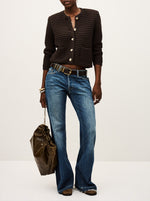 Gaspard Cardigan - Chocolate