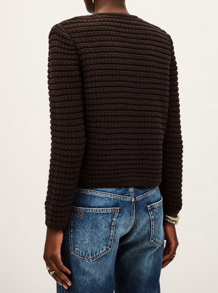 Gaspard Cardigan - Chocolate