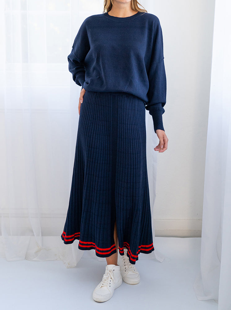 Lucy Knit - Navy