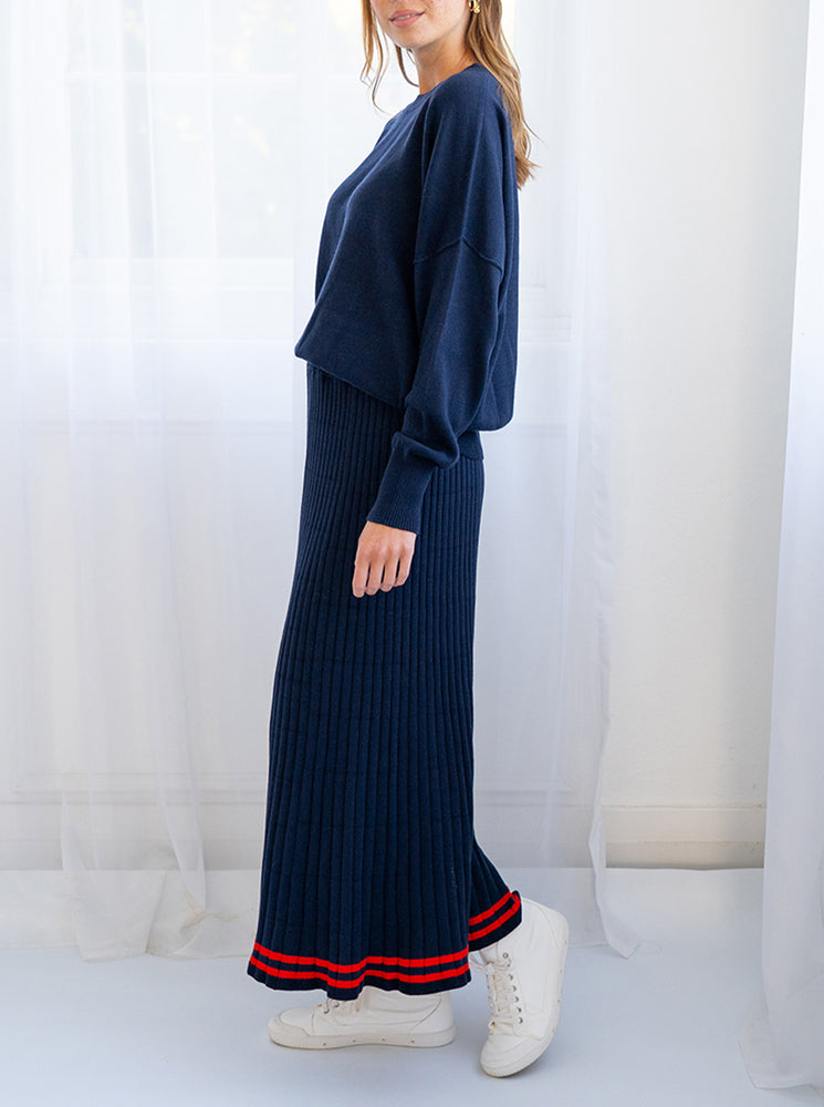 Lucy Knit - Navy