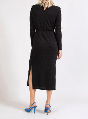 Shimmer Dress - Black Shimmer