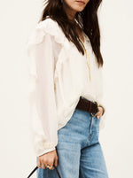 Nils Long-Sleeved Blouse - Ecru