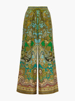 Clemenza Silk Pant - Multi