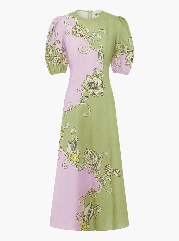 Sora Midi Dress - Multi