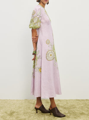Sora Midi Dress - Multi
