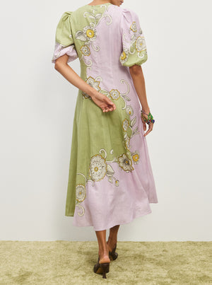 Sora Midi Dress - Multi