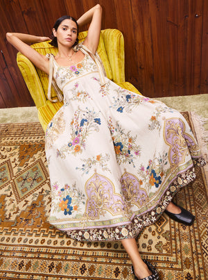 Antoinette Ballet Sundress - Cream