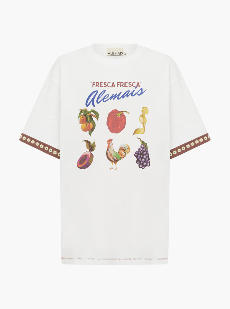 Mercado Tee - Cream