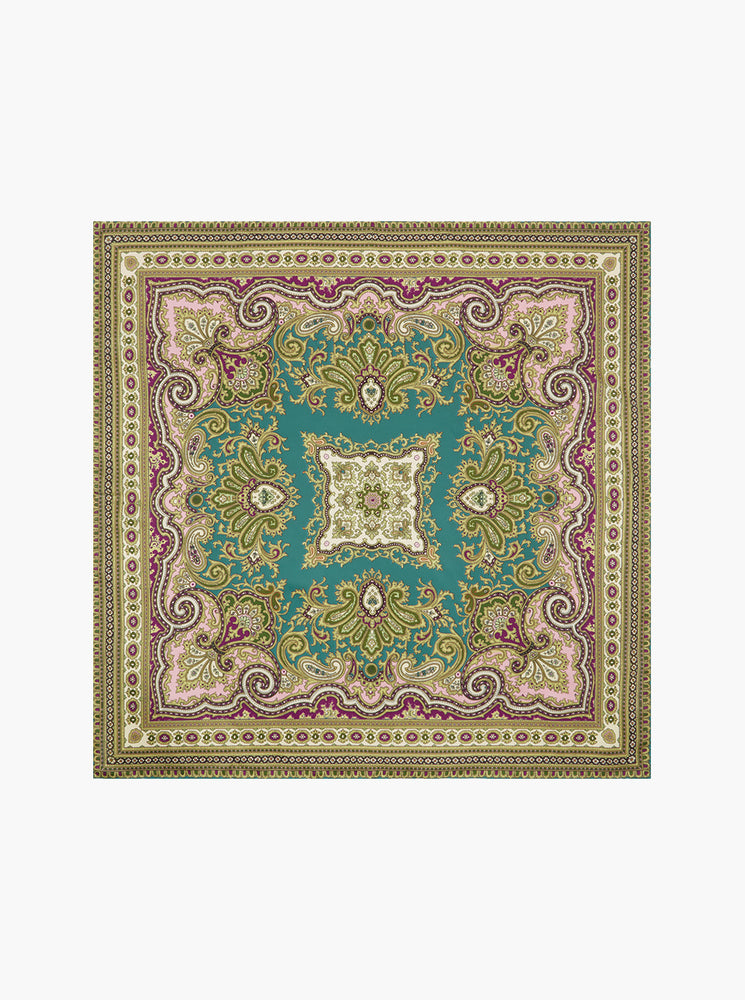 Clemenza Silk Scarf - Multi