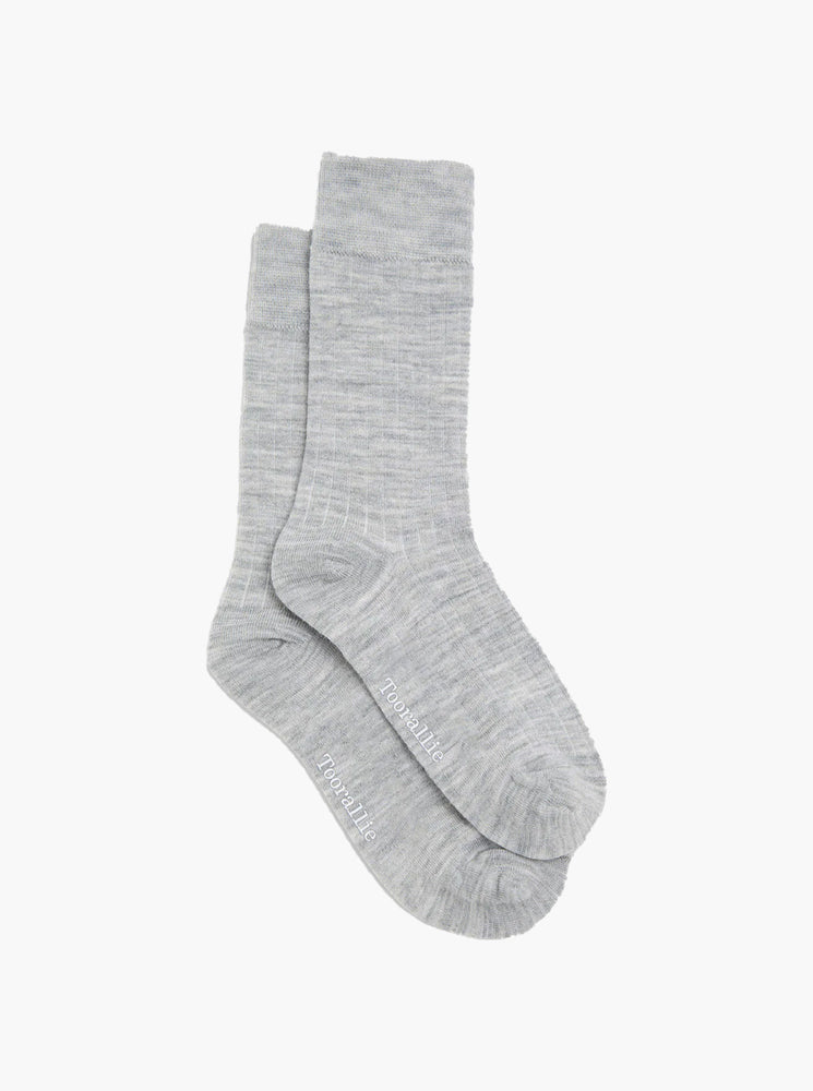 Fine Merino Socks - Grey