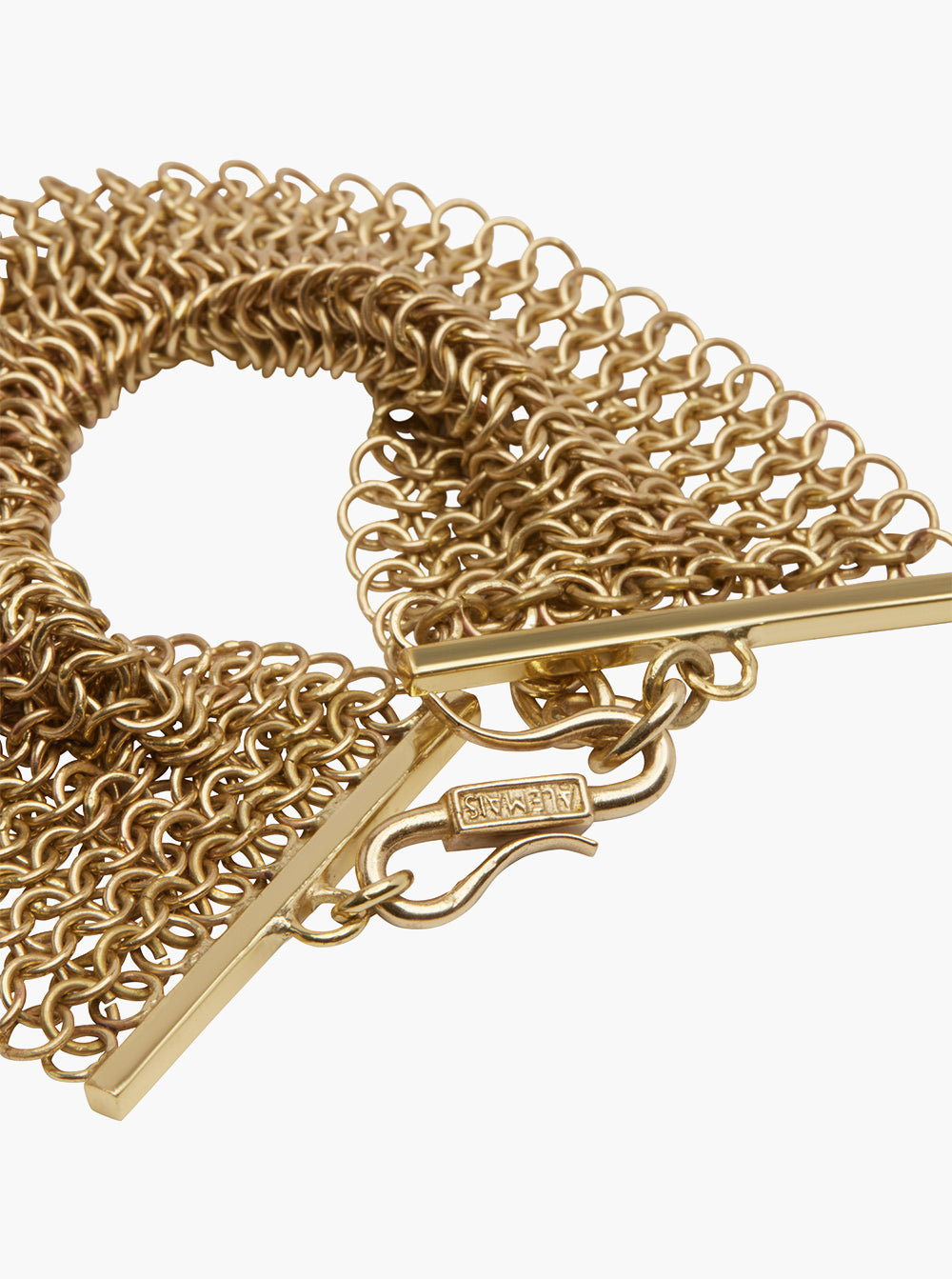 Atomic Chainmail Disc Bracelet - Gold – HEM Store