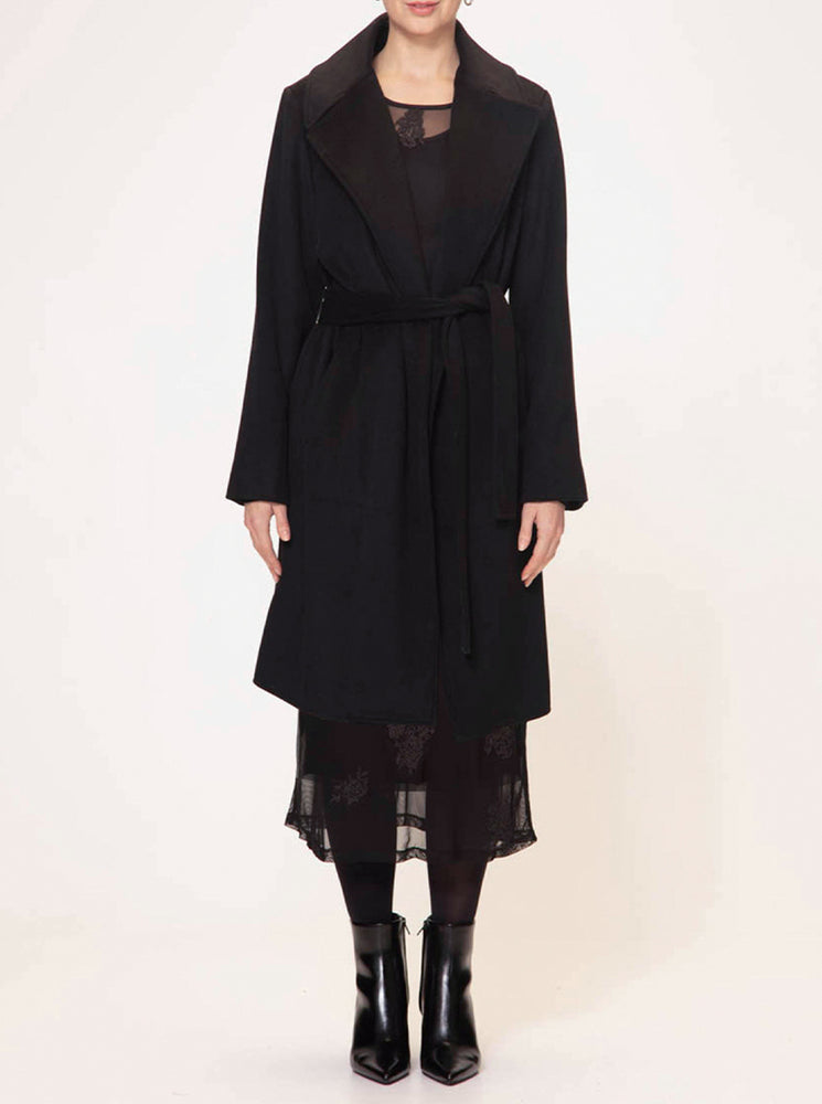 Foxtail Coat - Black