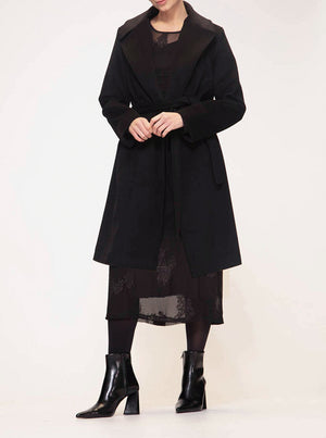 Foxtail Coat - Black