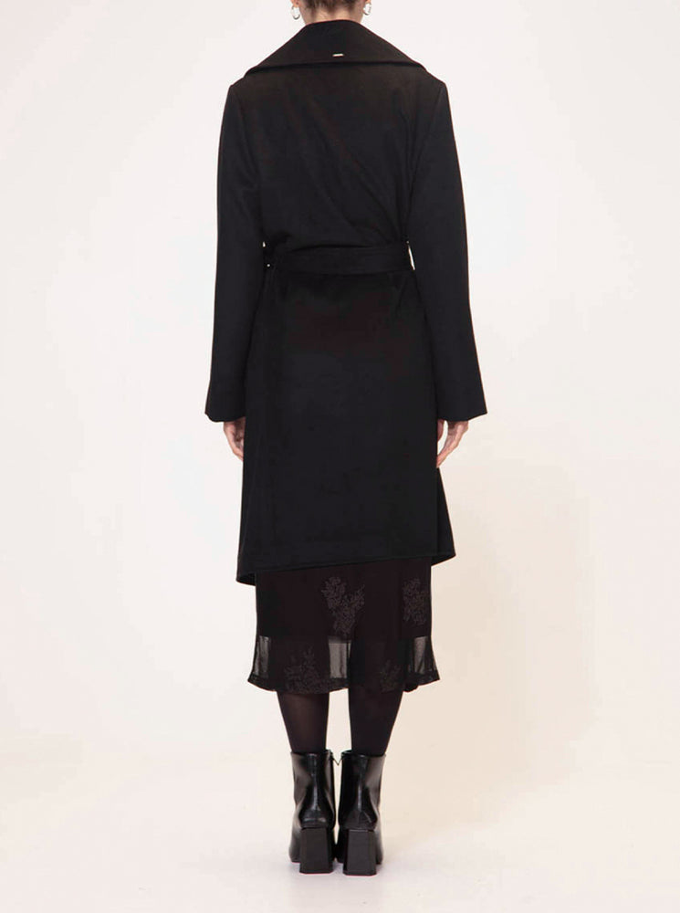 Foxtail Coat - Black