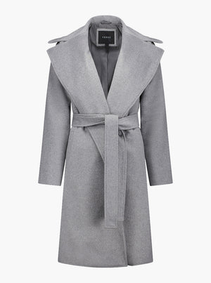 Foxtail Coat - Grey Marle