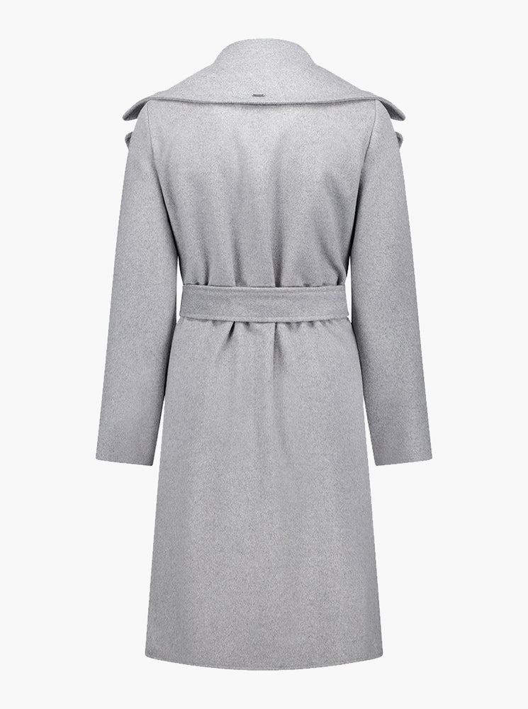 Foxtail Coat - Grey Marle