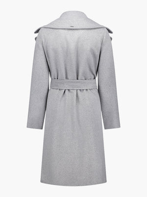 Foxtail Coat - Grey Marle