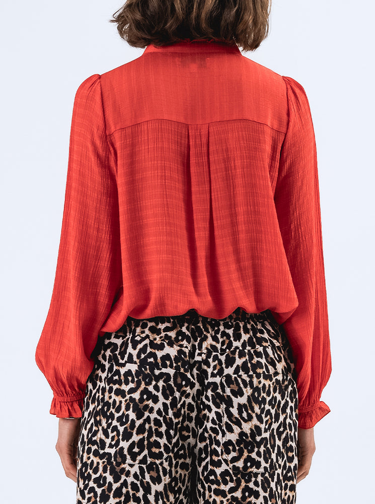 ArielLL Shirt LS - Coral