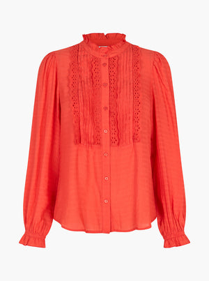 ArielLL Shirt LS - Coral