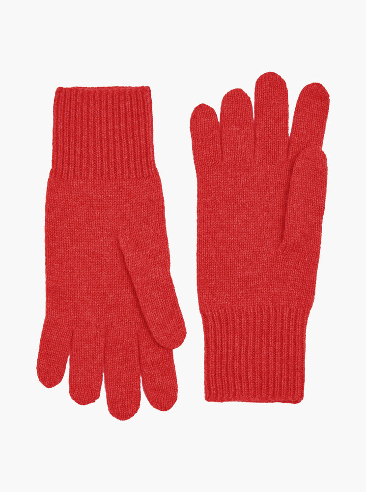 Merino Glove - Red