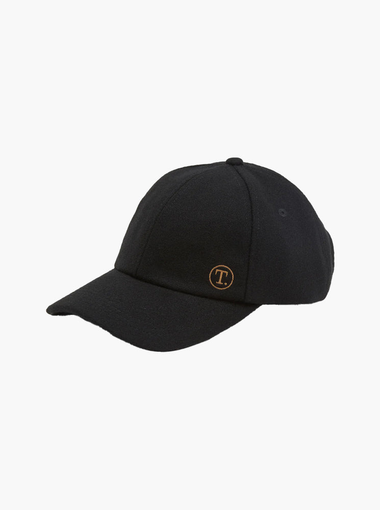 T-Mark Wool Cap - Black