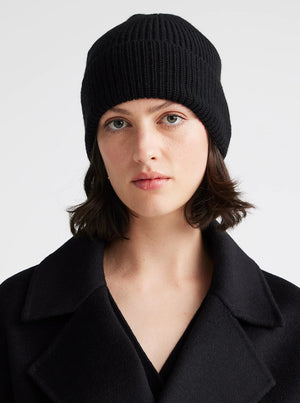 
            
                Load image into Gallery viewer, Rib Knit Beanie - Black
            
        