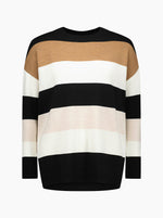 Trick Sweater - Oatmeal Stripe