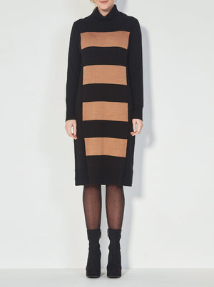 King Dress - Black Stripe