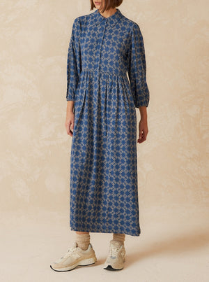 Prune Maxi Dress - Indigo