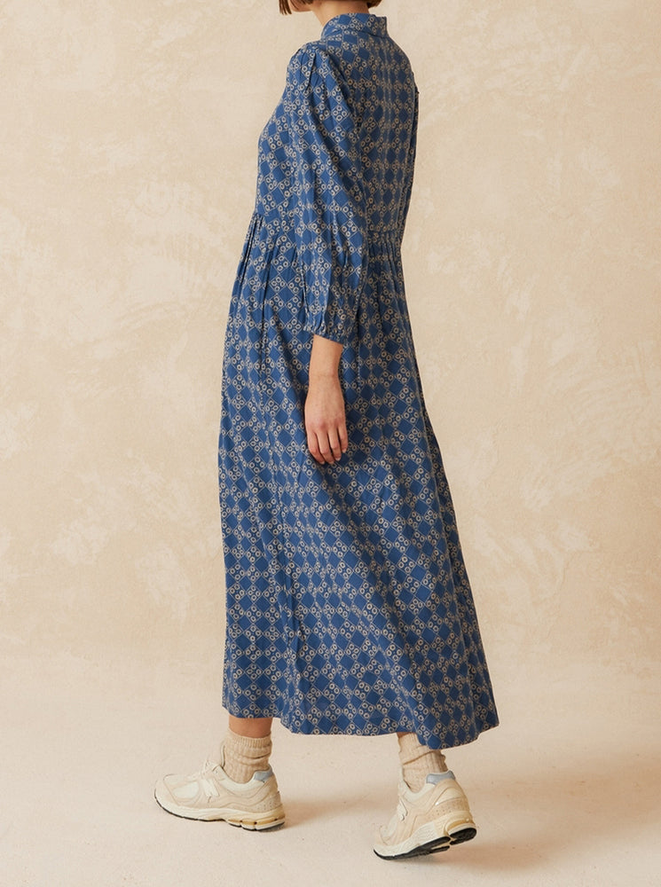 Prune Maxi Dress - Indigo
