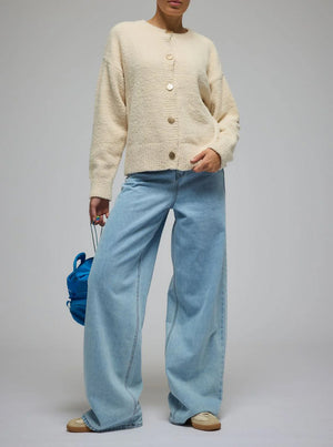 Aime Cardigan - Milk